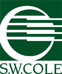 S.W. COLE green logo