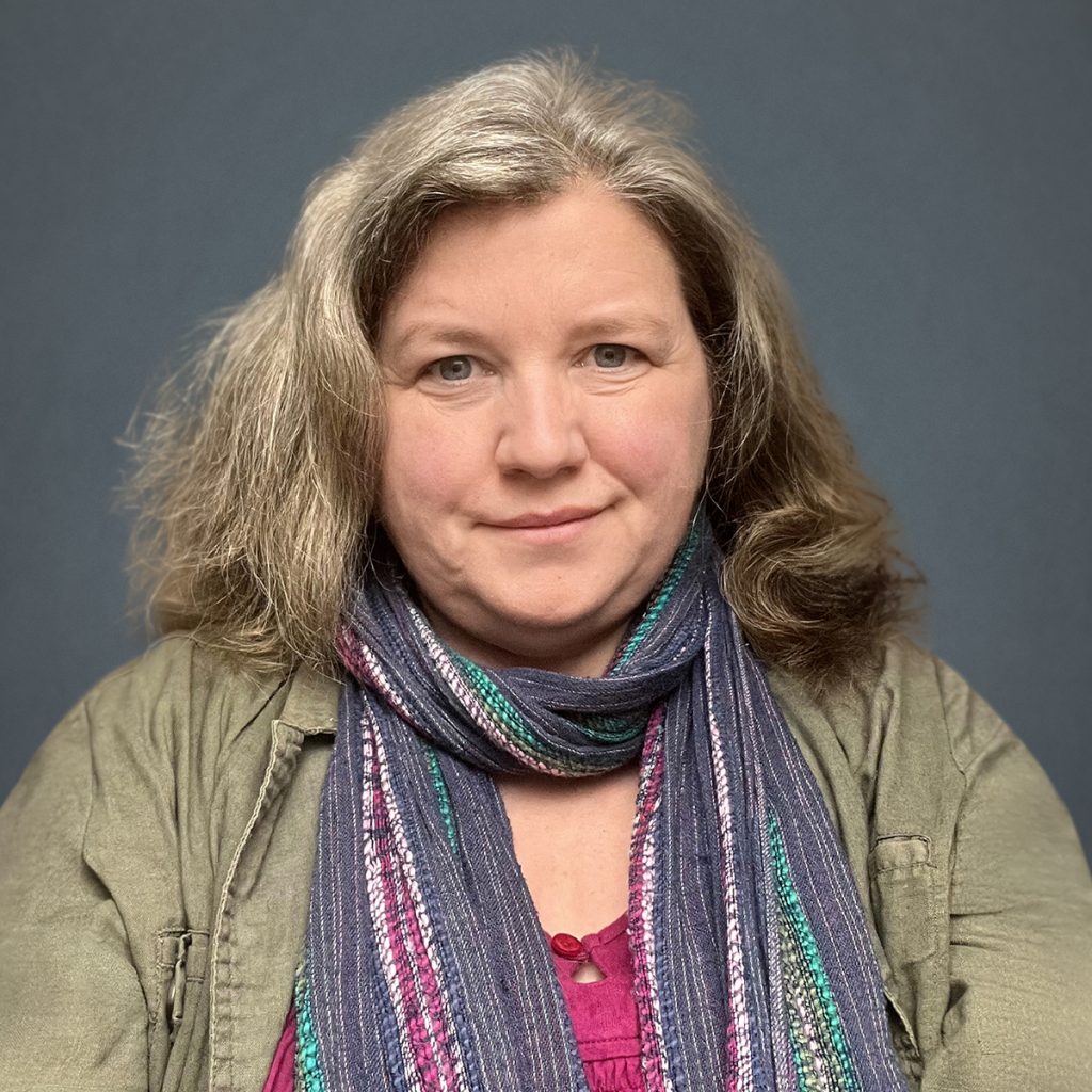 Professional headshot photo of Jacquie O'Donnell